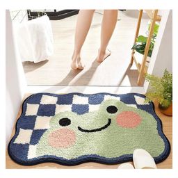 Roseate Frog Super Soft Anti Skid Bathmat-image-32