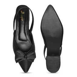 Looper Embellished Block Mules with Bows image 4