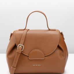Van Heusen Solid Structured Satchel-39