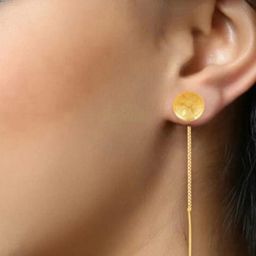 MEHAK CREATION Gold-Toned Alloy Earrings-image-75