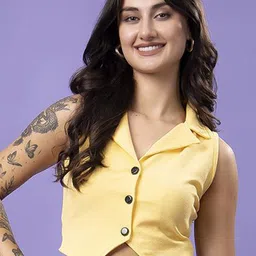 Popwings V Neck Sleeveless Waistcoat-picture-43