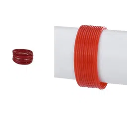 1ST TIME Set Of 16 Red Alloy Bangles-picture-11