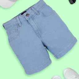 KiddoPanti Boys Mid-Rise Regular Fit Shorts-image-10