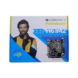Zebronics H61+240 GB SSD+4 GB Starlite DDR3 RAM with Core i3 3rd Gen CPU Combo set Motherboard image 2