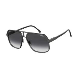 Carrera Dark Grey Hexaround Sunglasses for Men-33