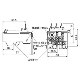 Fuji Electric Standard Thermal Relay 60.5 mm Thickness, TR-5-1N 9A-image-39