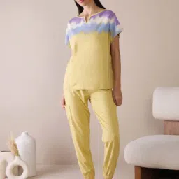 Sweet Dreams Yellow Top With Joggers-picture-5