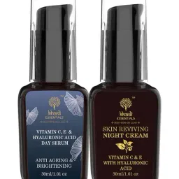 Khadi Essentials Vitamin C Face Serum & Night Cream-image-53