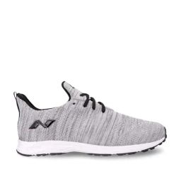 Nivia Men's Impulse Knitted Grey Running Shoes-image-12
