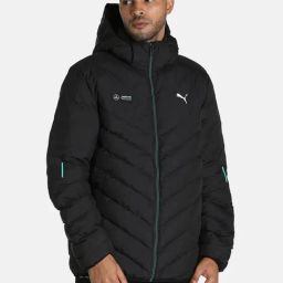 Puma Motorsport Black Full Sleeves Hooded Jacket-image-9