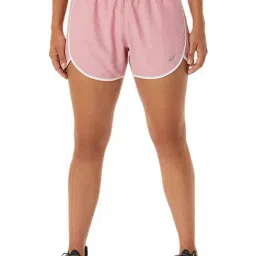 Asics Pink Printed Sports Shorts-image-37