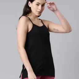 Kryptic Black Long Camisole-picture-24