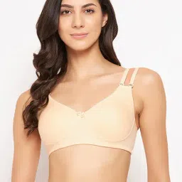Clovia Beige Cotton T-Shirt Bra-picture-46