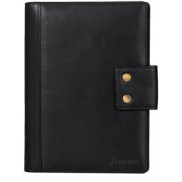 Mai Soli Safari Black Formal Leather Passport Wallet for Unisex-image-42