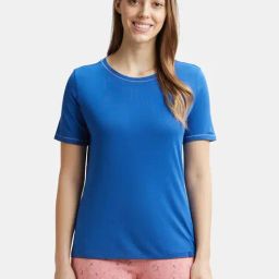 Jockey Blue Relaxed Fit T-Shirt-image-53