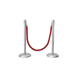 Ladwa Q Manager Barriers for Social Distancing Stainless Steel Red, SZ-82S3-UZ60-0