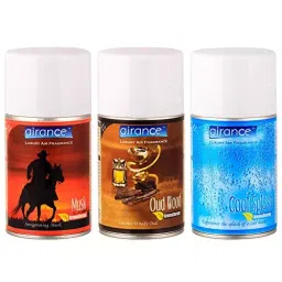 Airance 250 ml Each Musk, Oud Wood & Cool Splash Fragrance Automatic Room Freshener Perfume Spray Aroma Refill (Pack of 3)-15