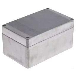 RS PRO Silver Die Cast Aluminium Enclosure, IP66, Silver Lid, 160 x 100 x 81mm Model No 7608939-image-64