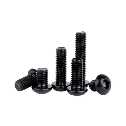 VP Industries M6x35 mm Black Zinc Finish Carbon Steel Button Allen Head Screw (Pack of 50 Pcs)-image-96