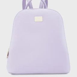 Caprese Purple Faux Leather Medium Backpack-38