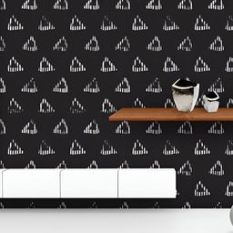 ArtzFolio Printed UV-Resistant Anti-Bacterial Hand-Drawn TrianglesPeel & Stick Wallpaper-image-96