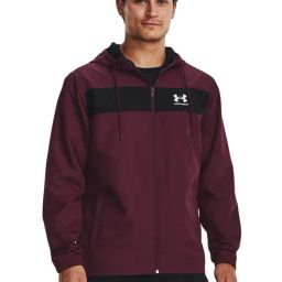 Under Armour Maroon Loose Fit Sports Hoodie-image-21