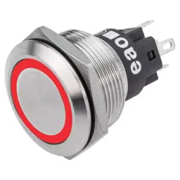 EAO VANDAL SWITCH, SPDT, 5A, 250V, 82-6153.1113-picture-42