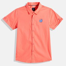 Allen Solly Junior Boys Solid Pure Cotton Casual Shirt-image-33