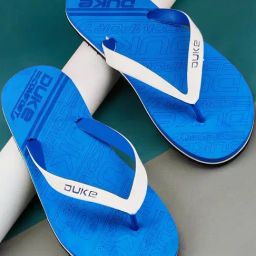 Duke Men's White Flip Flops-19