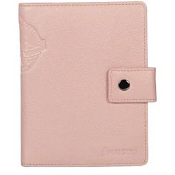 Mai Soli Gypsy Nude Pink Formal Leather Passport Wallet for Unisex-picture-18