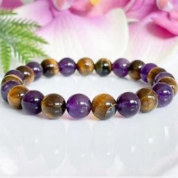 Divine souvenirs Unisex Artificial Beaded Elasticated Bracelet-30