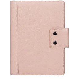 Mai Soli Safari Nude Pink Formal Leather Passport Wallet for Unisex-43