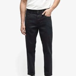 Rare Rabbit Black Comfort Fit Solid Jeans-image-68