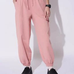 Ajile By Pantaloons Pink High Rise Joggers-image-96