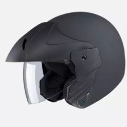 Studds Matt Black Xtra Large (600 mm) Open Face Helmet, Ninja Eco-image-42