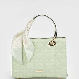 CODE by Lifestyle PU Structured Handheld Bag with Quilted-11