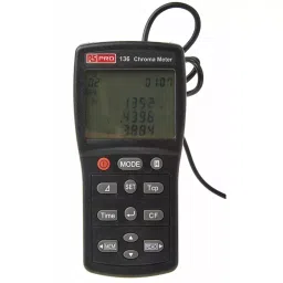 RS PRO Light Meter, 0.01 fc, 0.1 lx to 99990lx, ±0.02 (XY/800 lx % @ Standard Illuminant A Measured), ±3 (EV Model No 1464652 image 5
