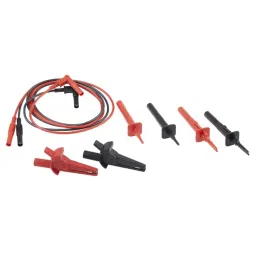 RS PRO Test Lead Kit Crocodile Clip Right Angle Plug Spring Hook Straight Plug 1.2 m, 1253735-image-38