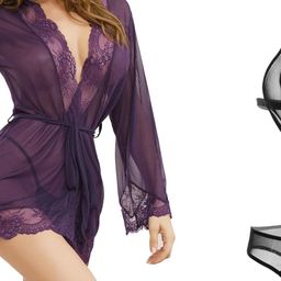 GuSo Shopee Women Purple Nylon Baby Dolls-picture-48