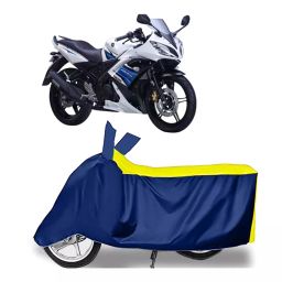 Auto Pearl Two Wheeler Cover for Yamaha YZF R15 S - Yellow, Blue-image-121