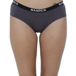 BASIICS by La Intimo Steel Grey Bikini Panty-39