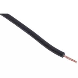RS PRO 1805910 0.5 mm² Single Core Hook Up Wire Black 100 m-picture-22