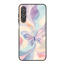 QRIOH Pink & Purple Printed Silicone Samsung Galaxy A26 5G Back Case-image-45