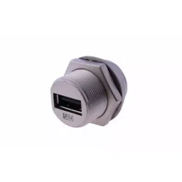 RS PRO Straight Panel Mount Socket Type A 2.0 IP68 Coupler, 2317943-picture-13