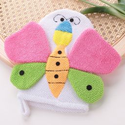 Bath Sponge Butterfly Shaped - Orange-picture-15