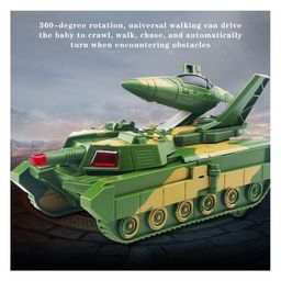 AKN TOYS 2 in 1 Automatic Deformation Plane Aircraft Tank Action Figure Battle Tank to Airplane. (COLOR MAY VARY)-4