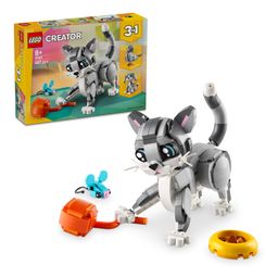 LEGO Creator 3 in 1 Playful Cat Pet Toy Animal Playset 407 Pieces - 31163-20