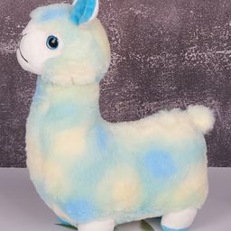 Dukiekooky Super Cute & Adorable Blue & White Alpaca Soft/Plush Toy,Height - 30 CM-10