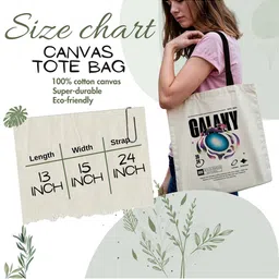ARTBUG Unisex Graphic Printed Two Handles Regular Tote Bag image 3