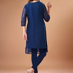 ZAZADIYA ENTERPRISE Women Embroidered Kurti-image-45